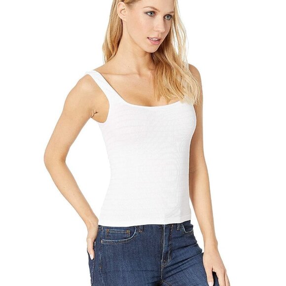 Free People Square One Seamless Cami White Size XSmall Small - Picture 2 of 6
